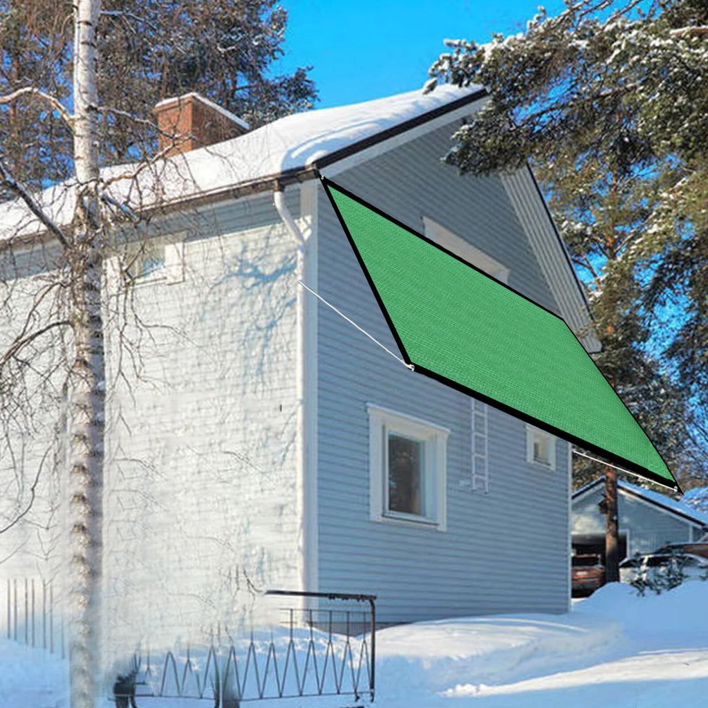 Sun Shade Sail Canopy 3 X 4M Breathable Greenhouse Cover P754349