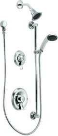 Chrome Pressure Balancing Shower System 1.5 gpm L32686