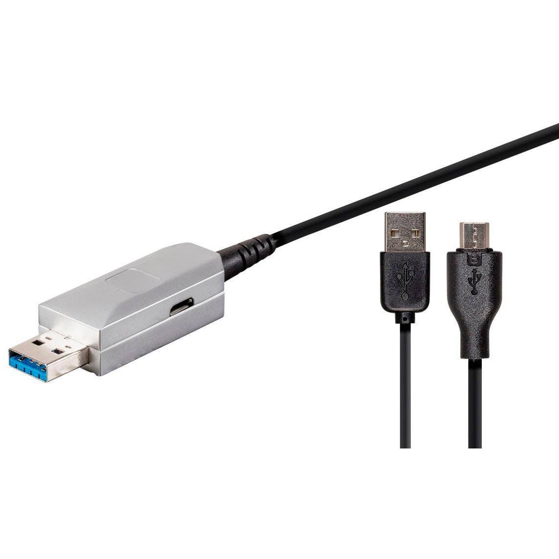 SlimRun USB 3.0 Type-A Extension Cable, 15m J8781