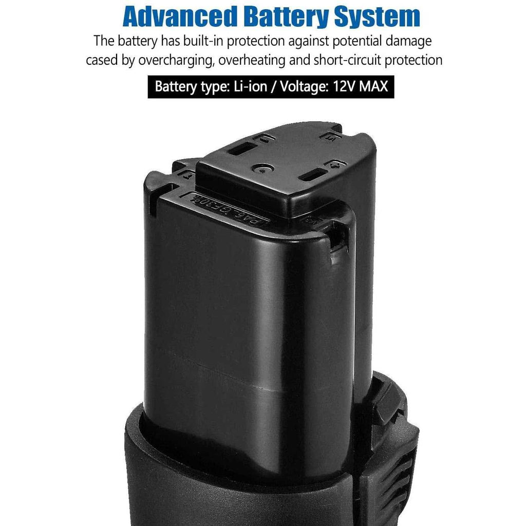 12V Li-ion Interchangeable 2 Battery Packs N3935