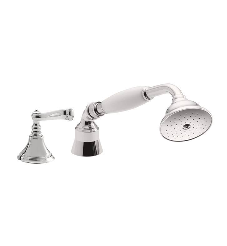 Antique Nickle Flat Handshower and Diverter Trim Z9953