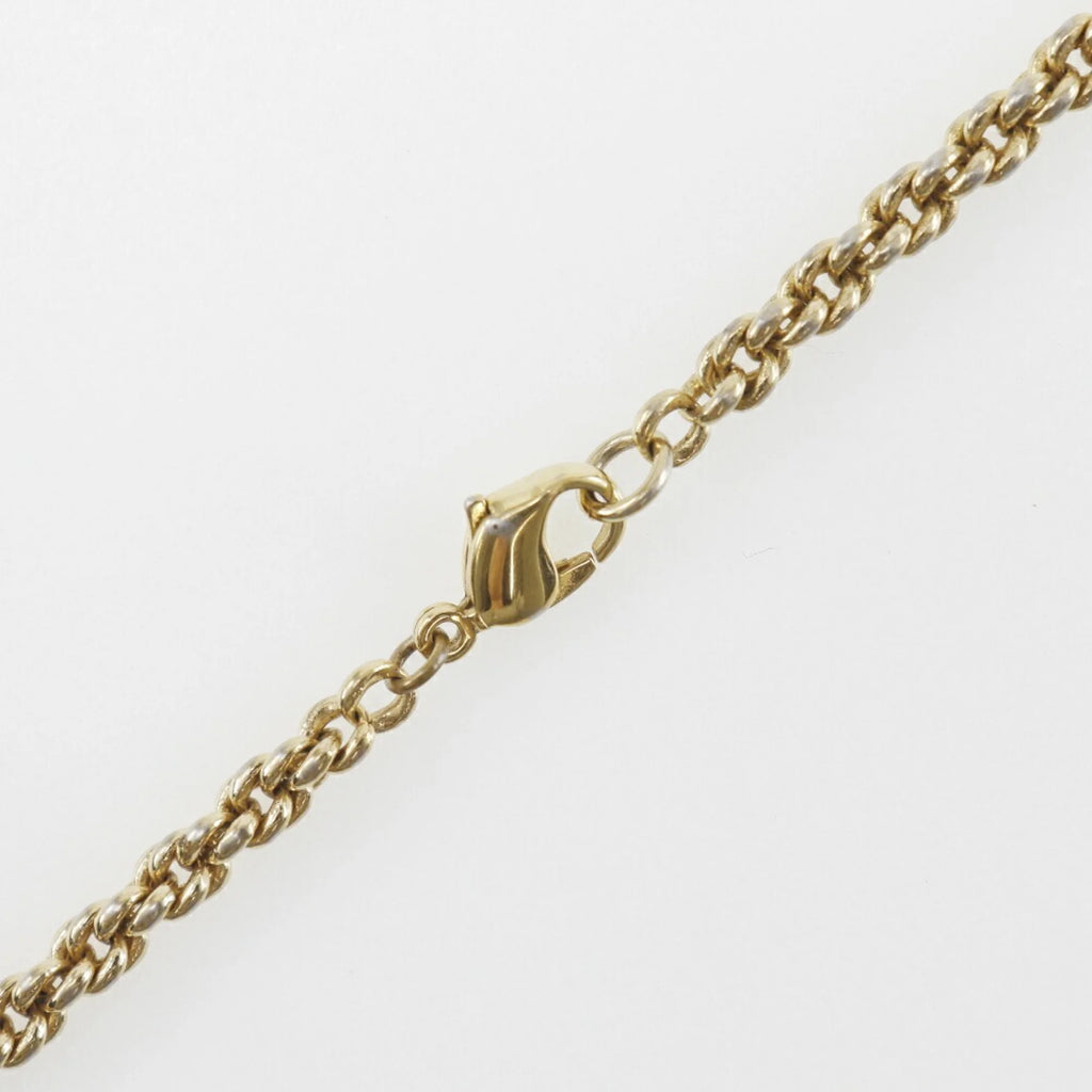 Gold Plated Logo Necklace O1580
