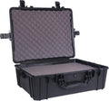 25" XL Waterproof Protective Hard Case with Foam, Black W71727