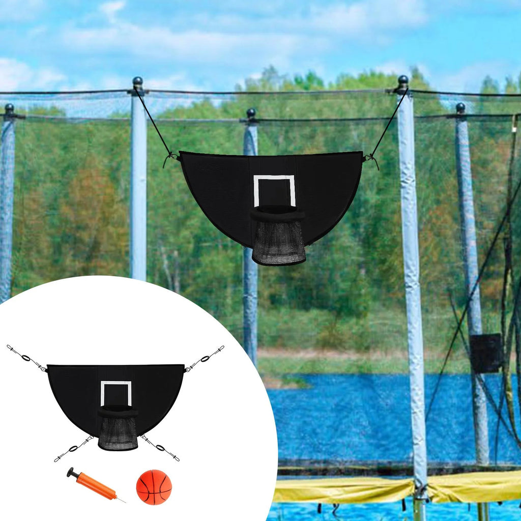 Basketball Hoop for Trampoline with Ropes and Hooks C568