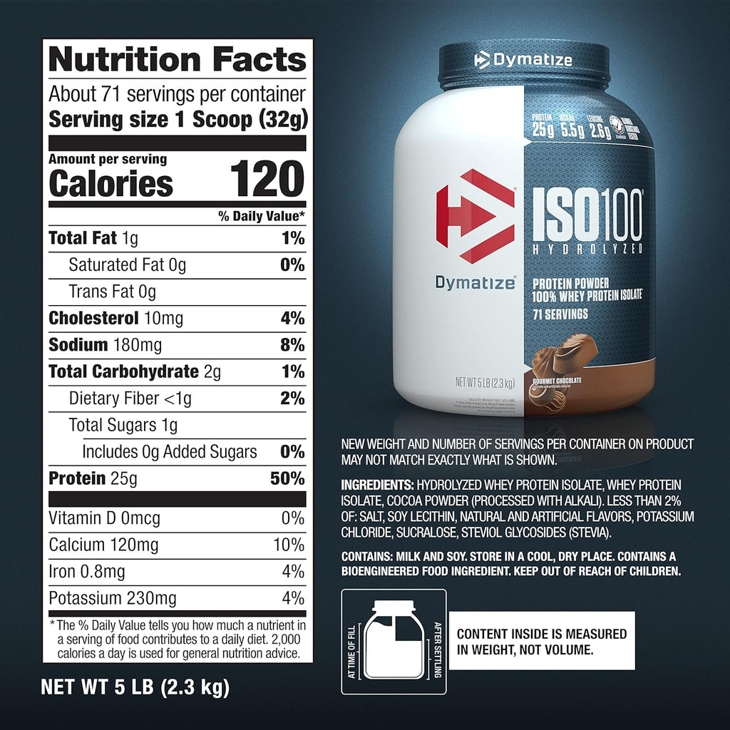 Gourmet Chocolate 5 Pound Whey Isolate Protein Powder J95306