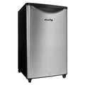 4.4 cu.ft. Stainless Steel Compact Mini Refrigerator H853