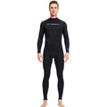 Men One Piece Swimsuit with Back Zipper Quick Dry Long Sleeve Surf Suit C2532