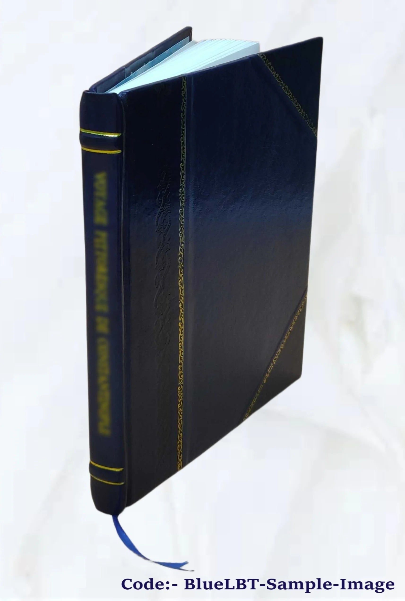 Leather Bound Book Y4033