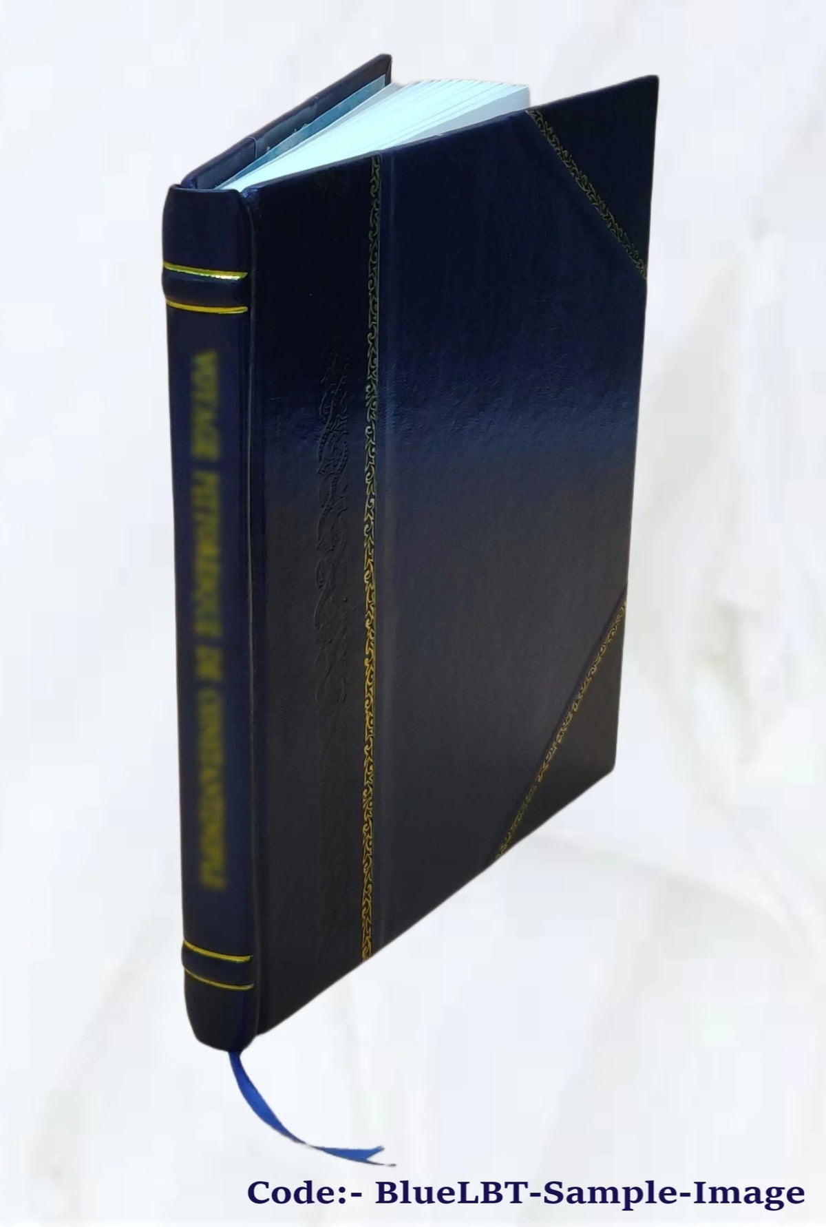 Leather Bound Book X134