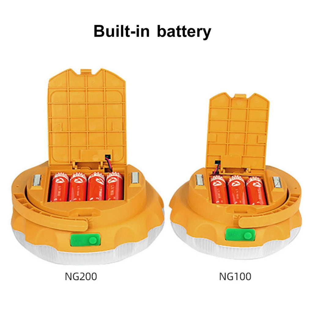 Tent Lamp with USB and Solar O5809