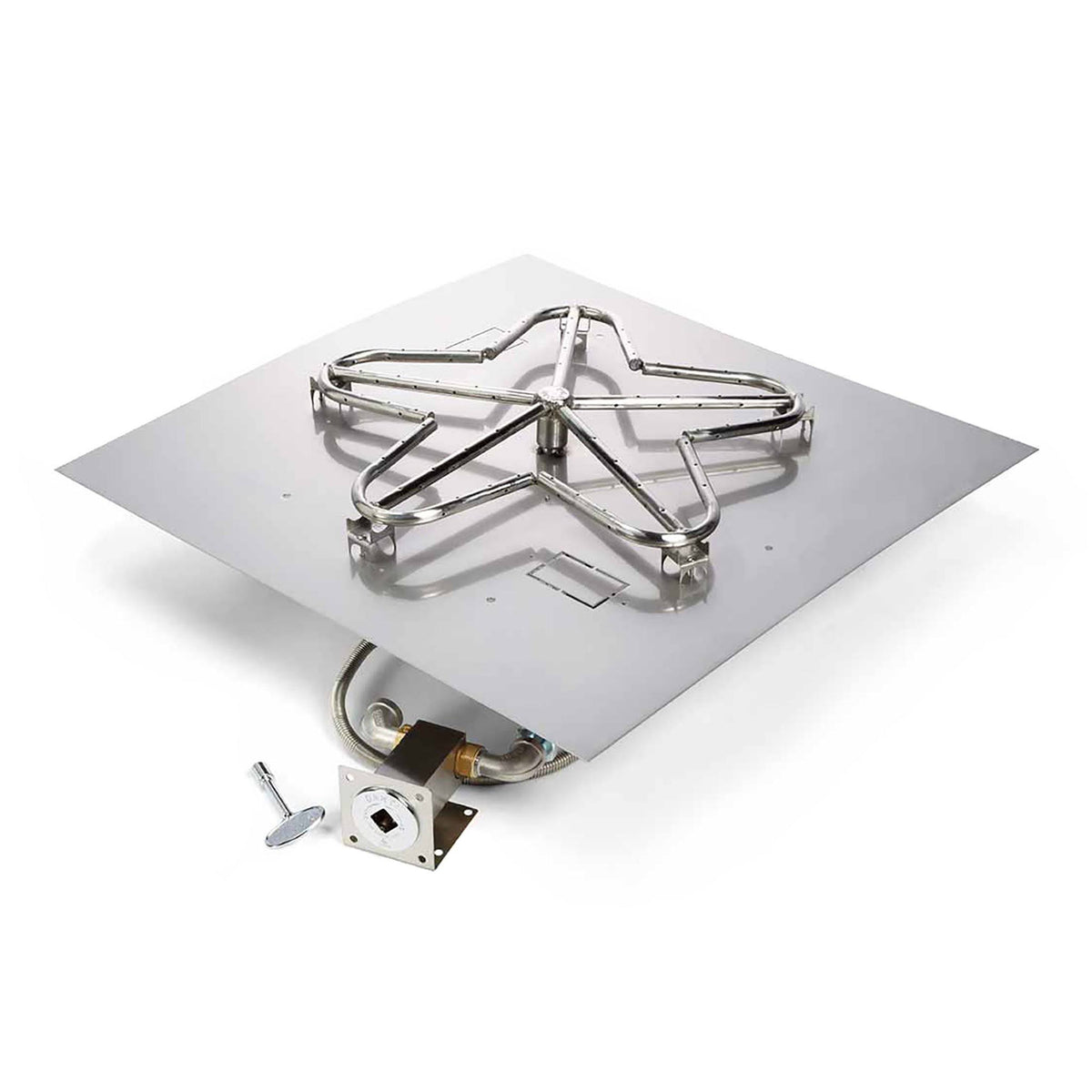 30 in Square Flat Pan Fire Pit Insert C183