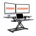 Black Sanding Desk Riser with Keyboard Tray B777934