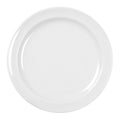 Black Stoneware Round Plate, Box of 36 Q727