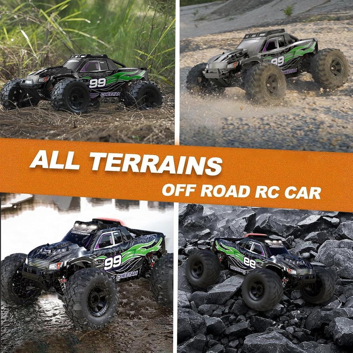 1:10 Large Brushless RC Car O813