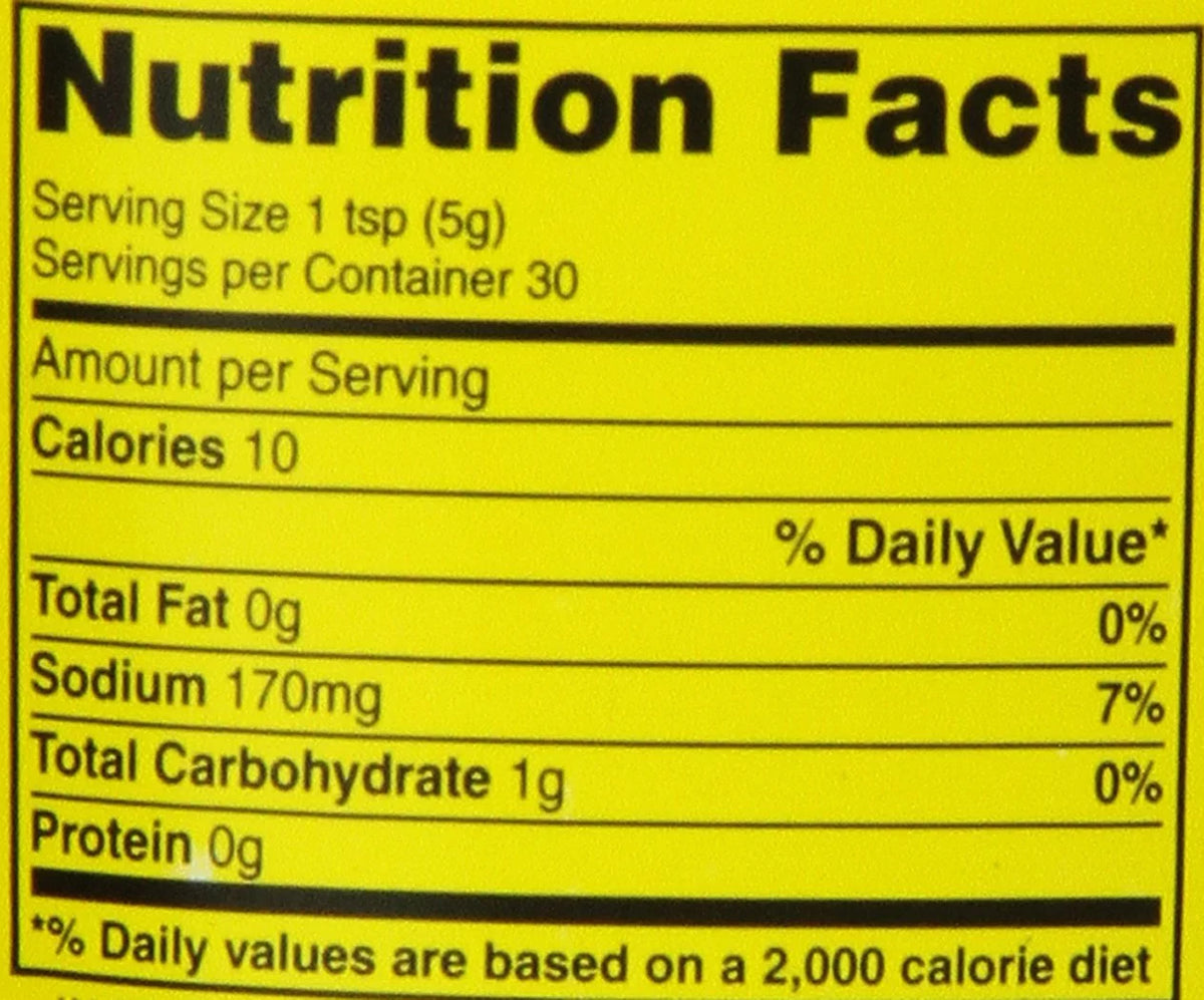 Squeezy Mustard, 5.3-Oz., Pack of 6 G791632