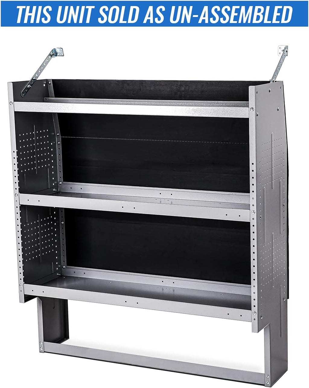Steel Van Shelving Storage System, 32" W x 46" H x 13" D L9210