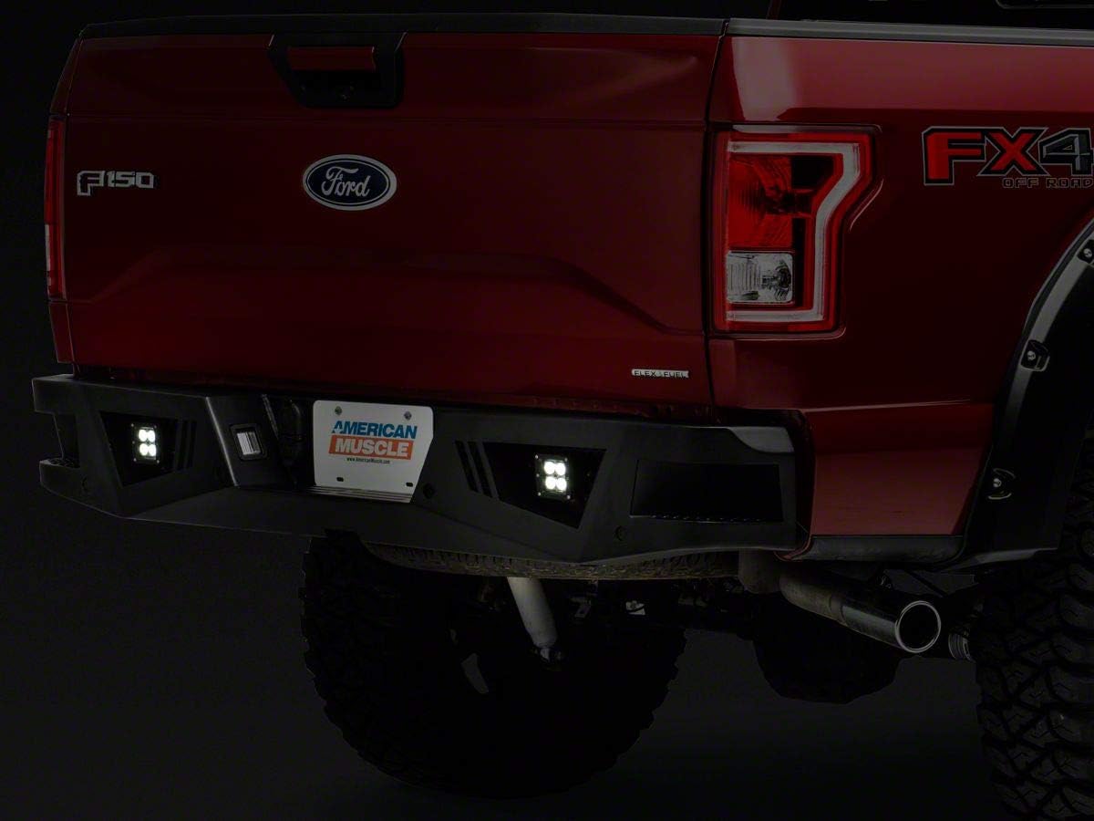 HD Rear Bumper with LED Fog Lights Z282
