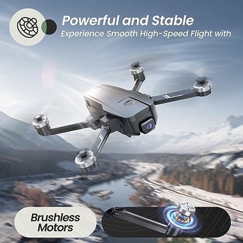 HS720E 4K Camera Drone with 2 Batteries, 46 Min Flight Time, Brushless Motor, GPS A348278