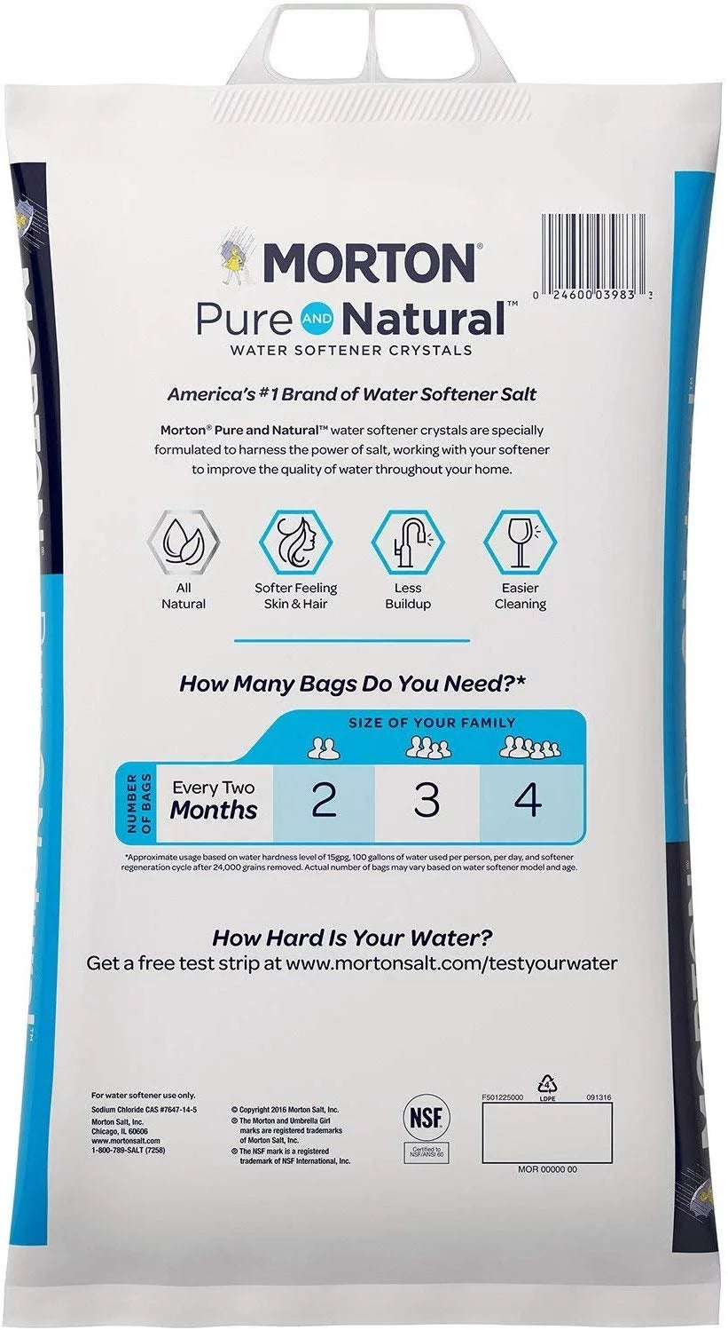 40-Pound Water Softening Crystals S4639