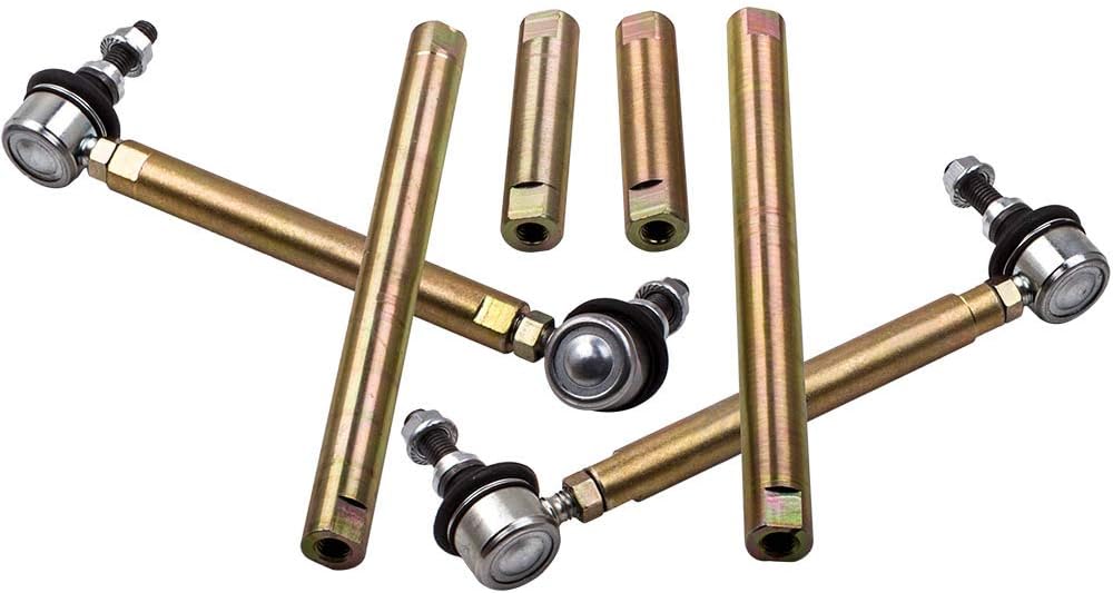 Heavy Duty Front Adjustable Sway Bar End Links Pack of 2 W88179