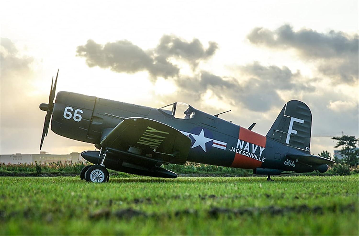 6 Channel Remote Control Airplane 1700MM Wingspan F4U Corsair PNP M493368