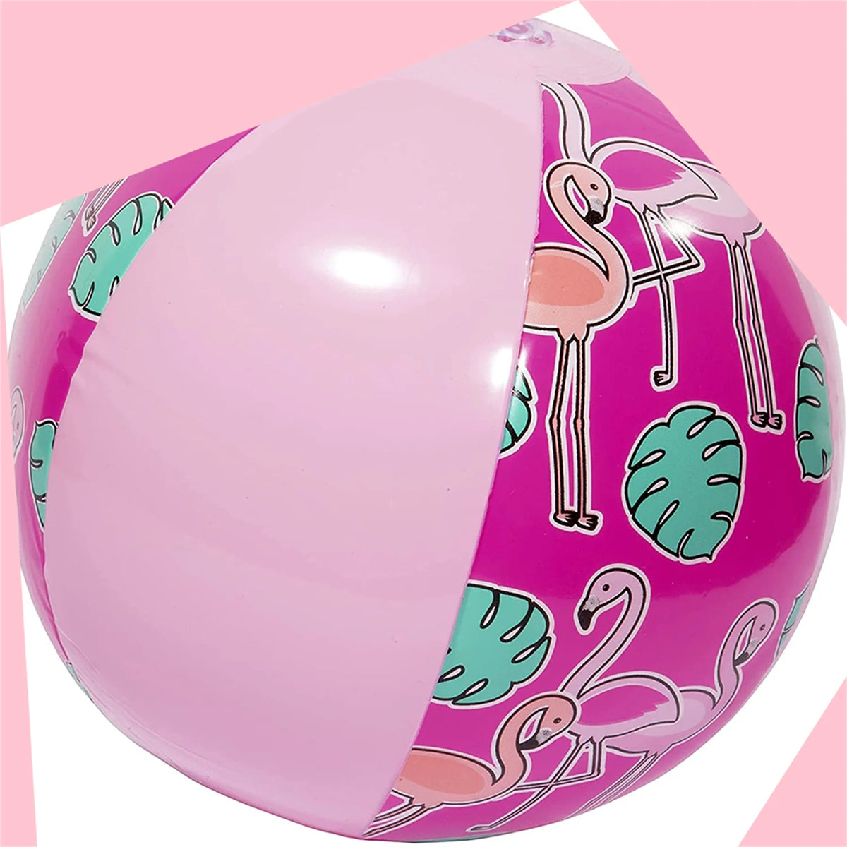 Inflatable Flamingo Pool Volleyball Net with Ball Set T300807