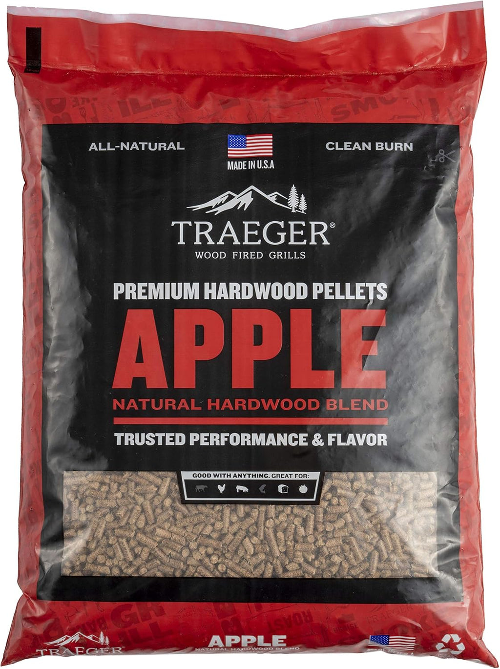 20 lb. All-Natural Hardwood Pellets N6169