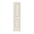 18 in. x 80 in. Primed Left-Hand Solid Core Molded Composite MDF Single Prehung Interior Door K24612