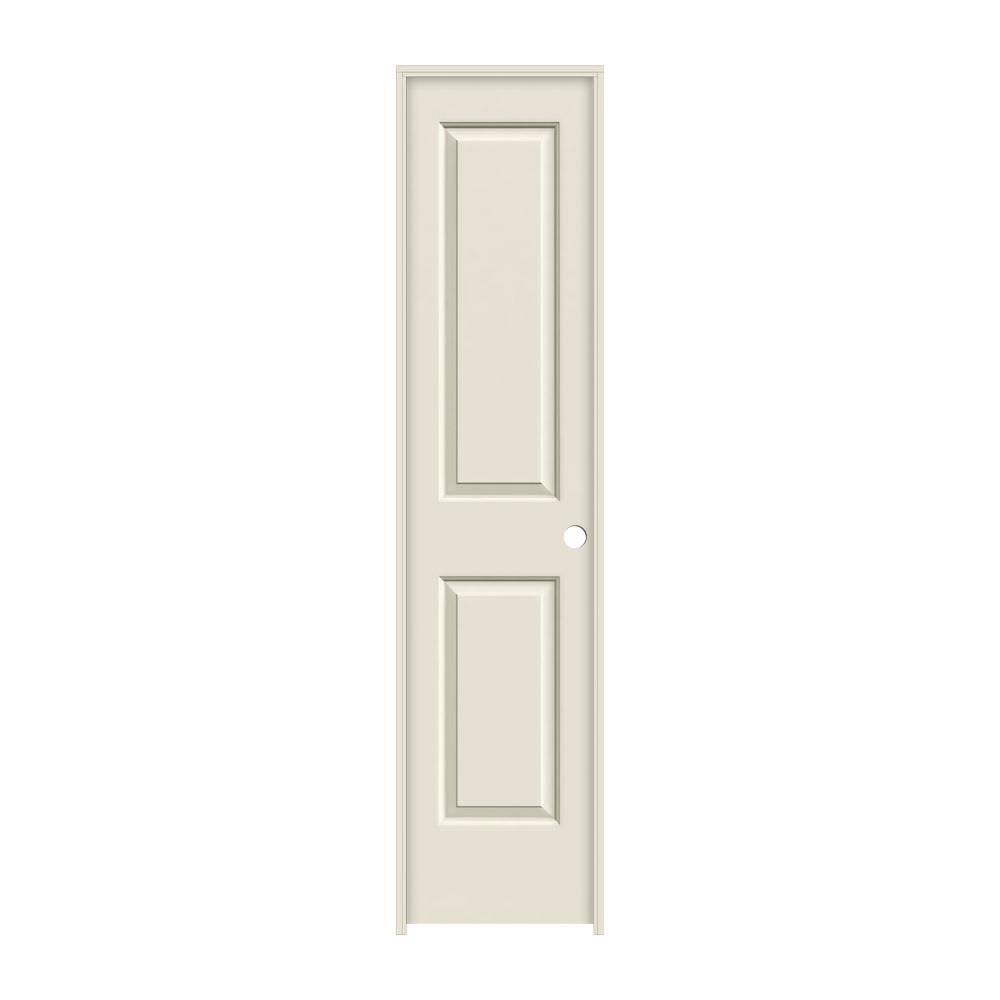 18 in. x 80 in. Primed Left-Hand Solid Core Molded Composite MDF Single Prehung Interior Door K24612