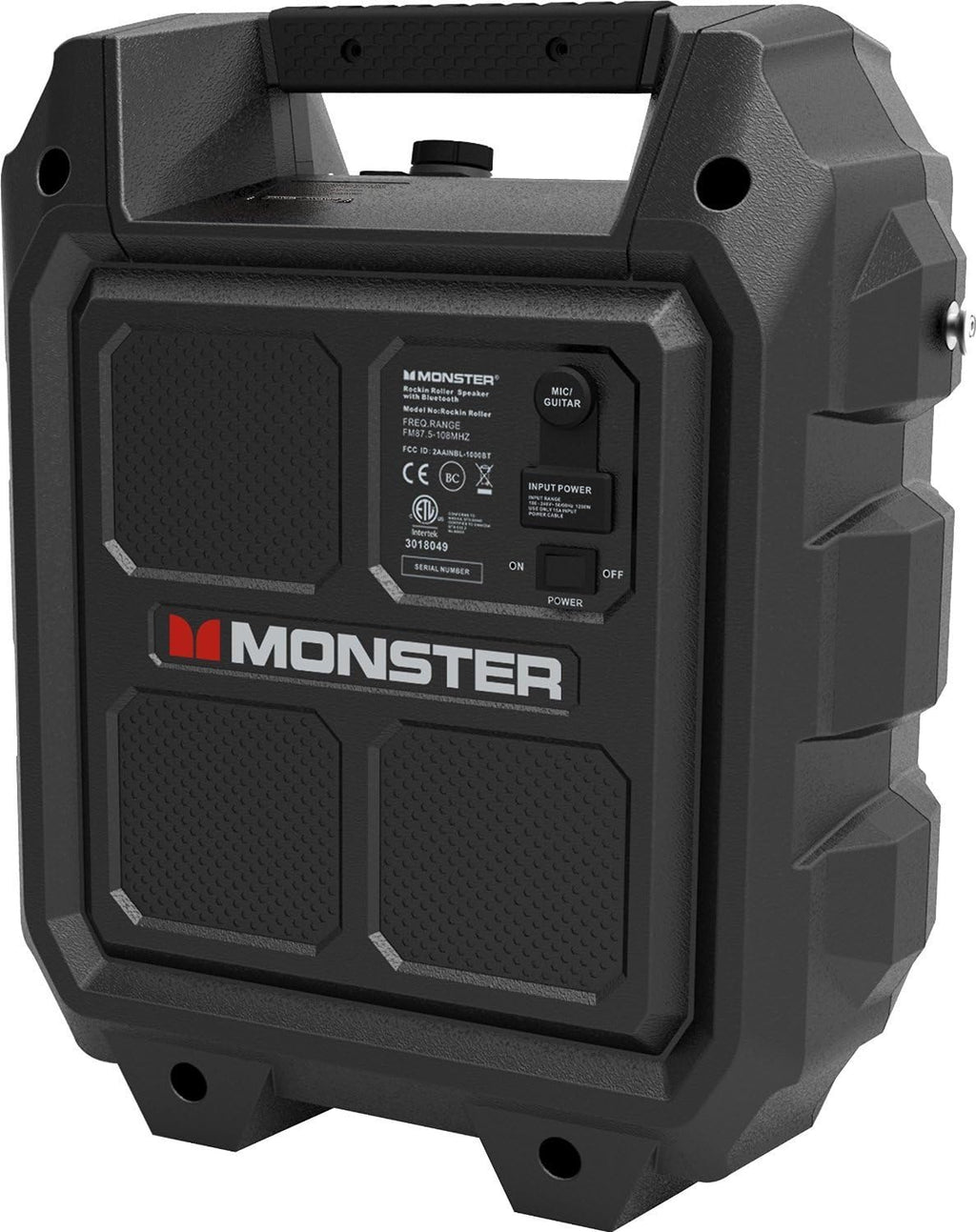 Portable Bluetooth Wireless Speaker, 60 Watts, Water Resistant Z775823