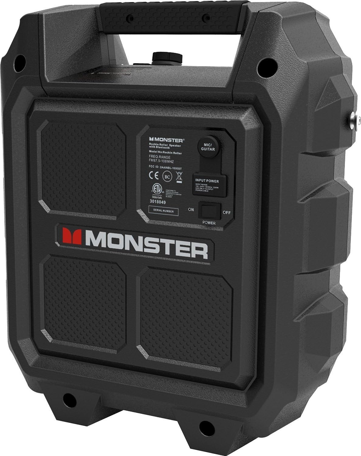 Portable Bluetooth Wireless Speaker, 60 Watts, Water Resistant Z775823