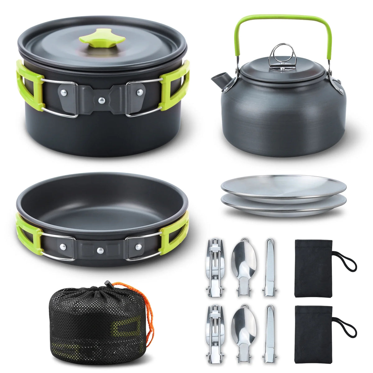 16pcs Camping Cookware Set R56442