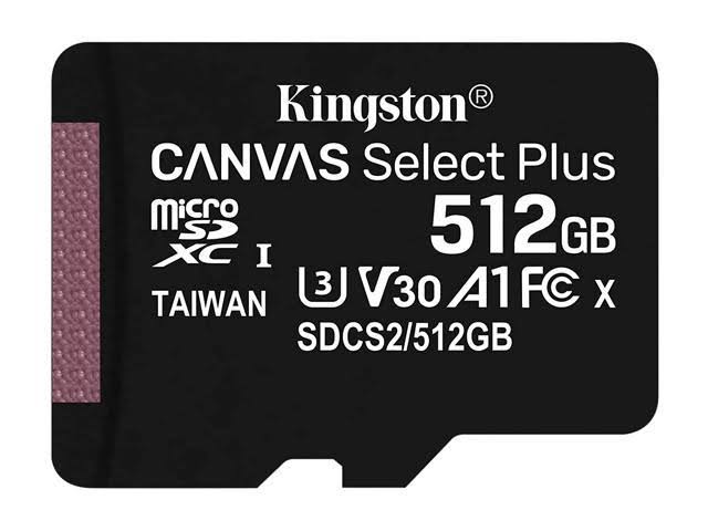 512 GB microSDXC Flash Memory Card with SD Adapter R830