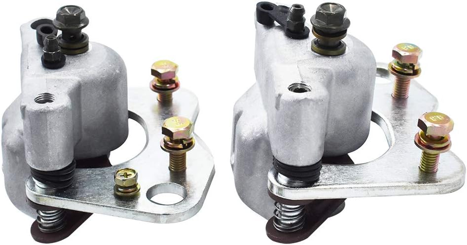 Front Brake Calipers With Pads Pack of 2 L1007