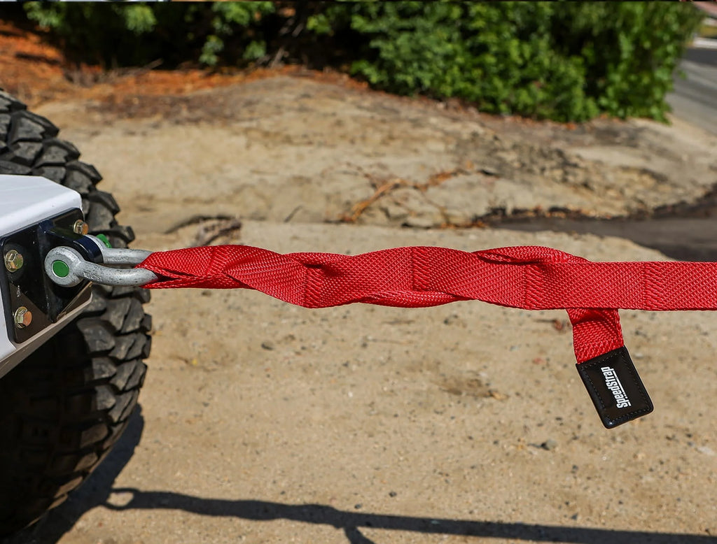 Recovery Tow Strap 2" x 50', Heavy Duty 14,000lb Break Strength G27204
