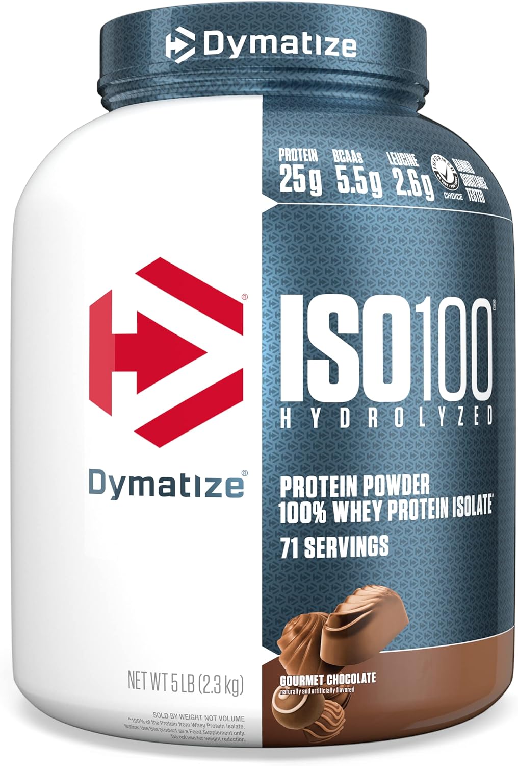 Gourmet Chocolate 5 Pound Whey Isolate Protein Powder J95306