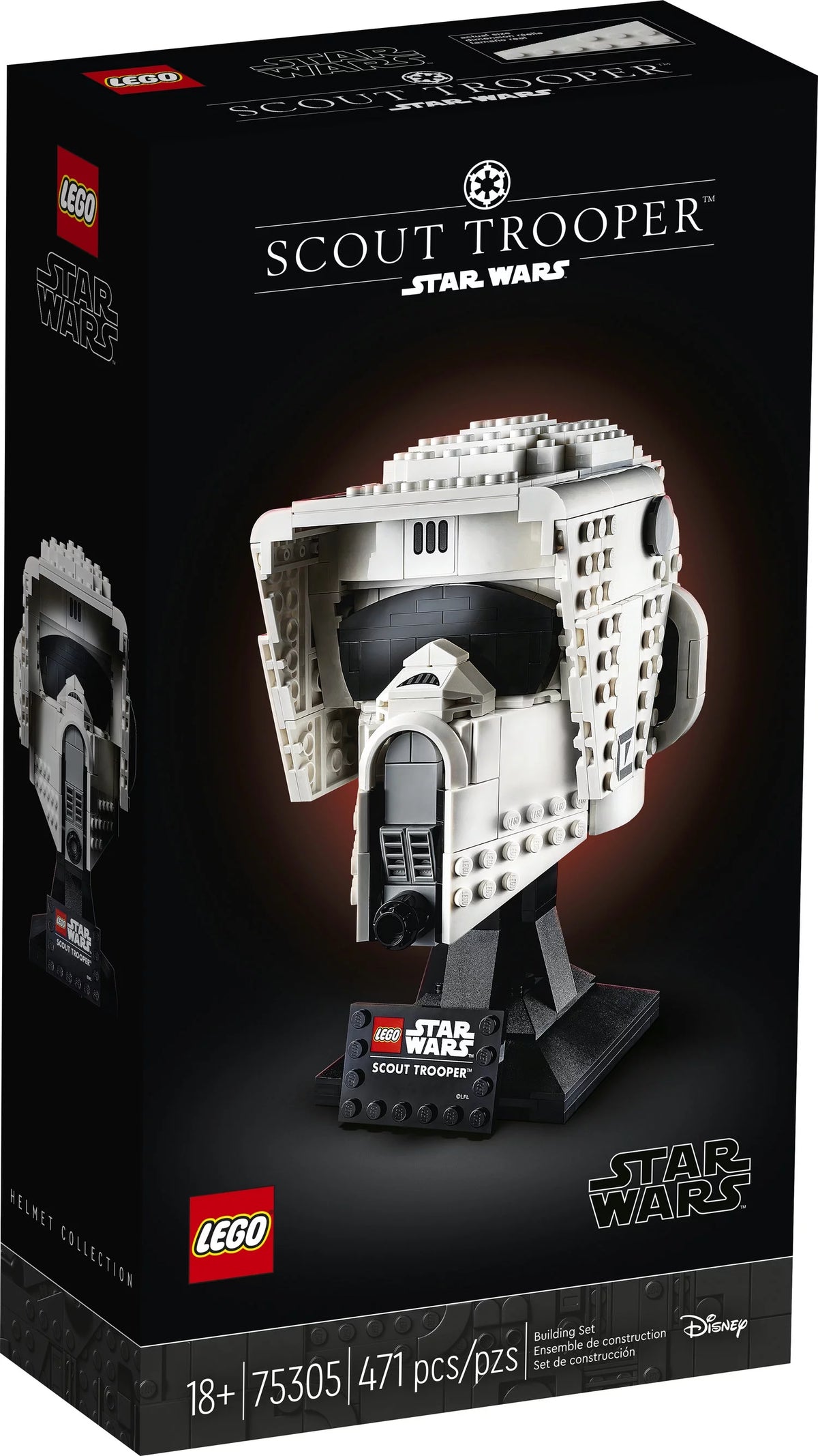 Scout Trooper Helmet Building Toy (471 Pieces) K921