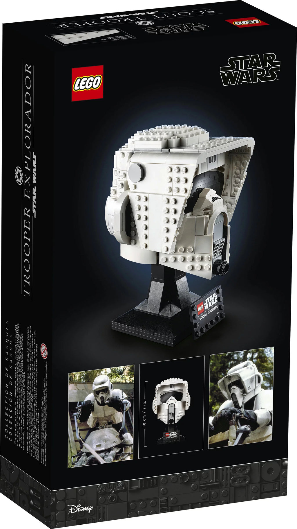 Scout Trooper Helmet Building Toy (471 Pieces) K921
