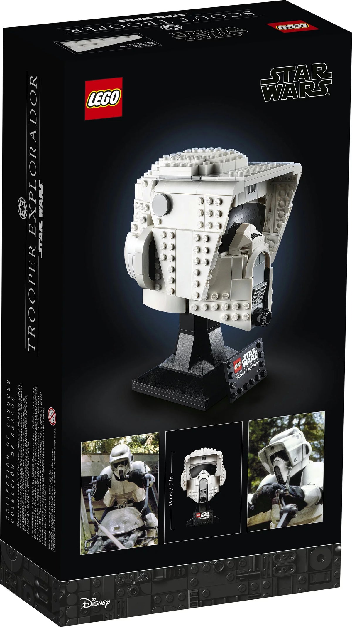 Scout Trooper Helmet Building Toy (471 Pieces) K921