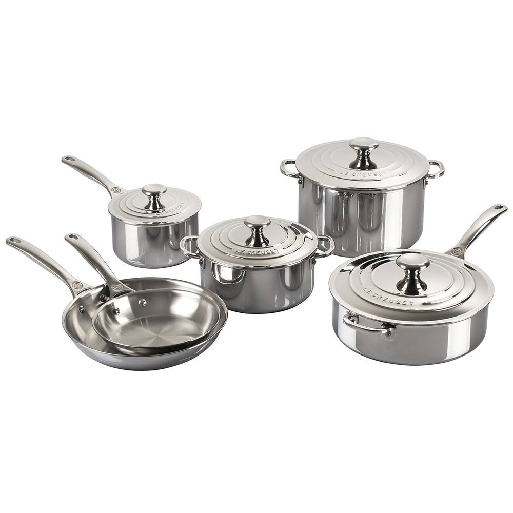 3 qt. Deep Casserole with Lid Stainless Steel W857