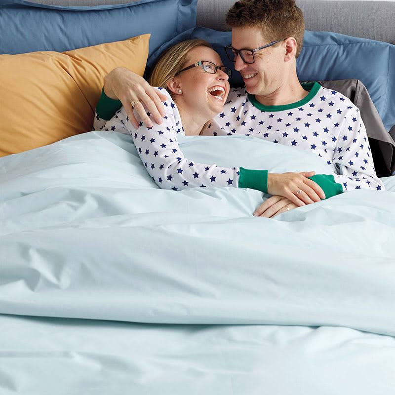 Cotton Percale Twin Duvet Cover Q174381