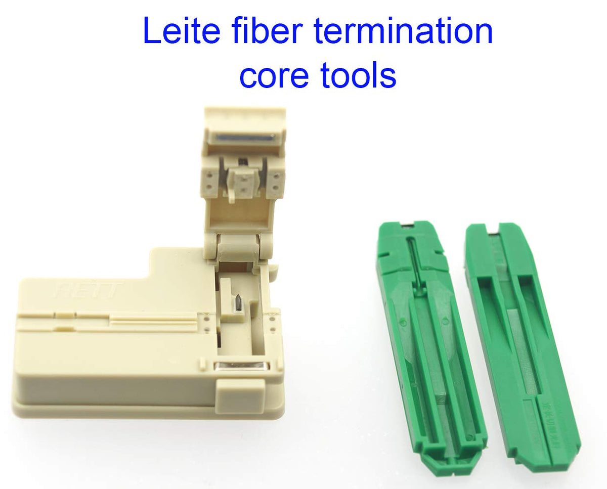 100pcs LC UPC Fiber Optic Quick Connector Single Mode 9/125 Fiber Mechanical Connectors V91244