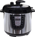 Black Stainless Steel Electric Pressure Cooker G43587