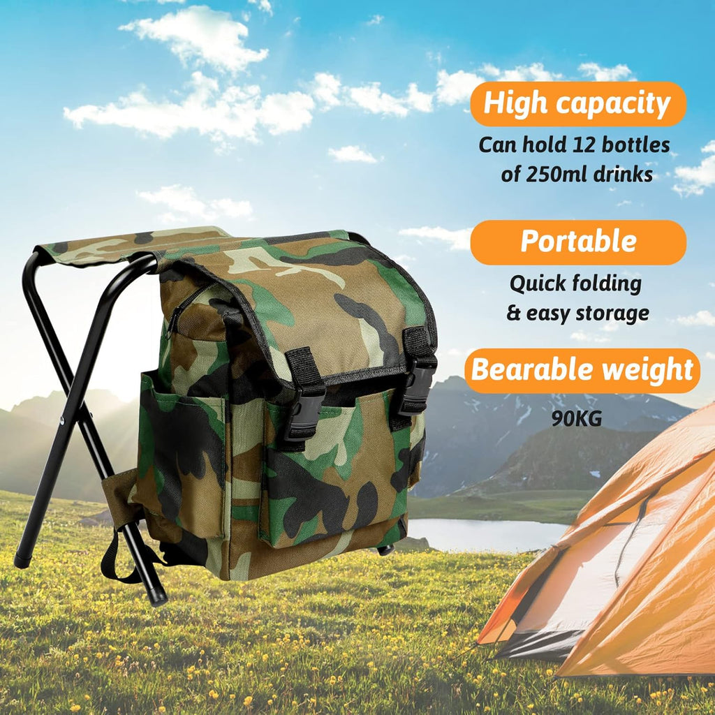 Camping Stool with Picnic Bag K76752