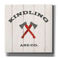 Cabin Life XI Neutral Giclee Canvas Wall Art, 12"x12" V952