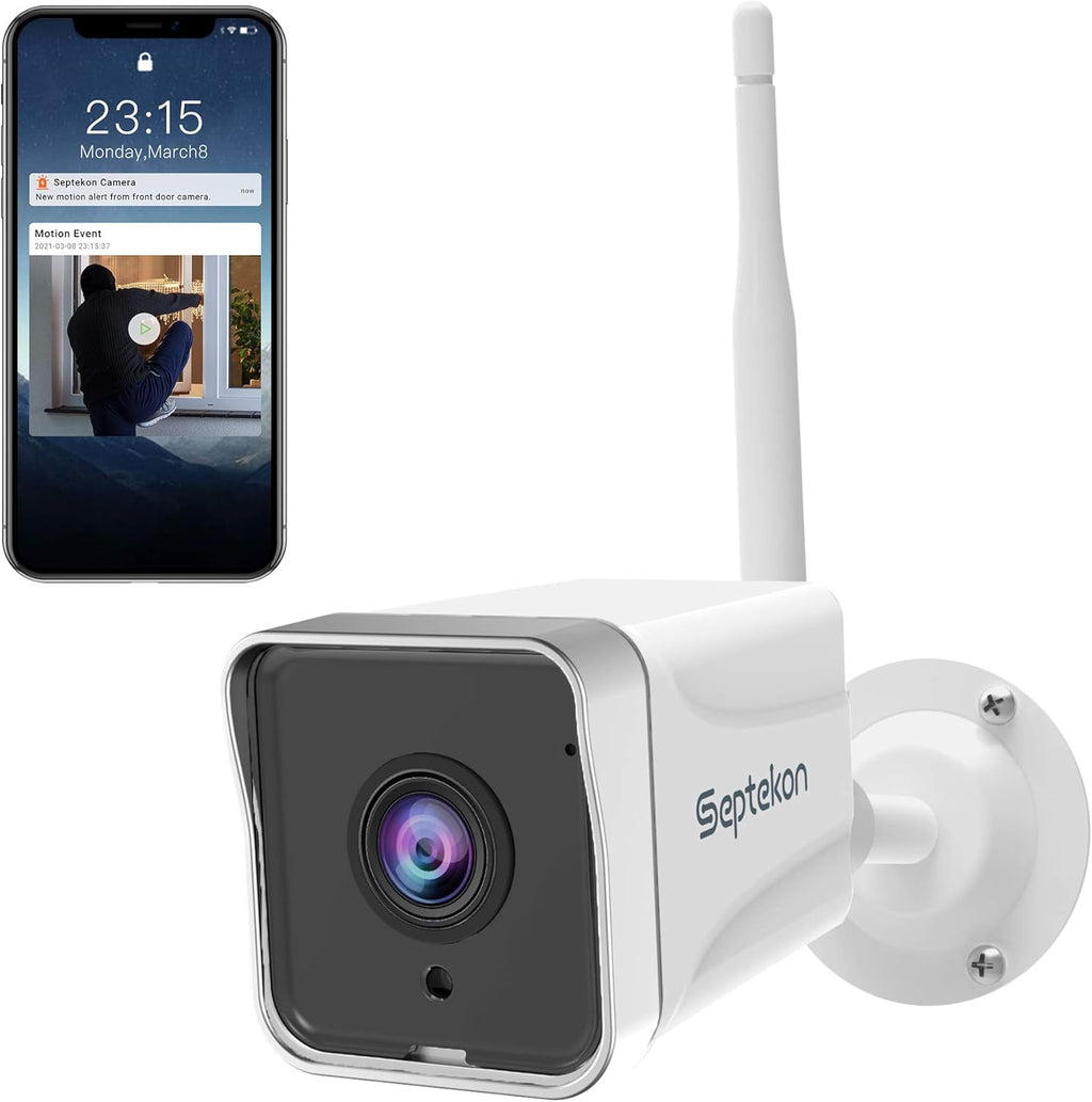1080P WiFi Outdoor Security Camera (2 Pack) with Night Vision L45199