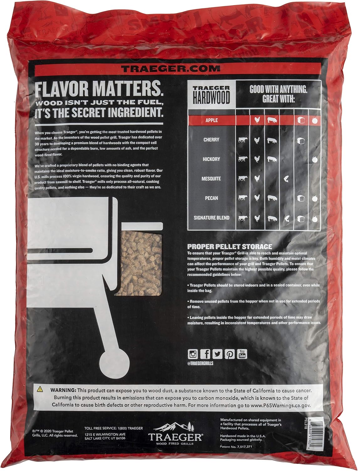 20 lb. All-Natural Hardwood Pellets N6169