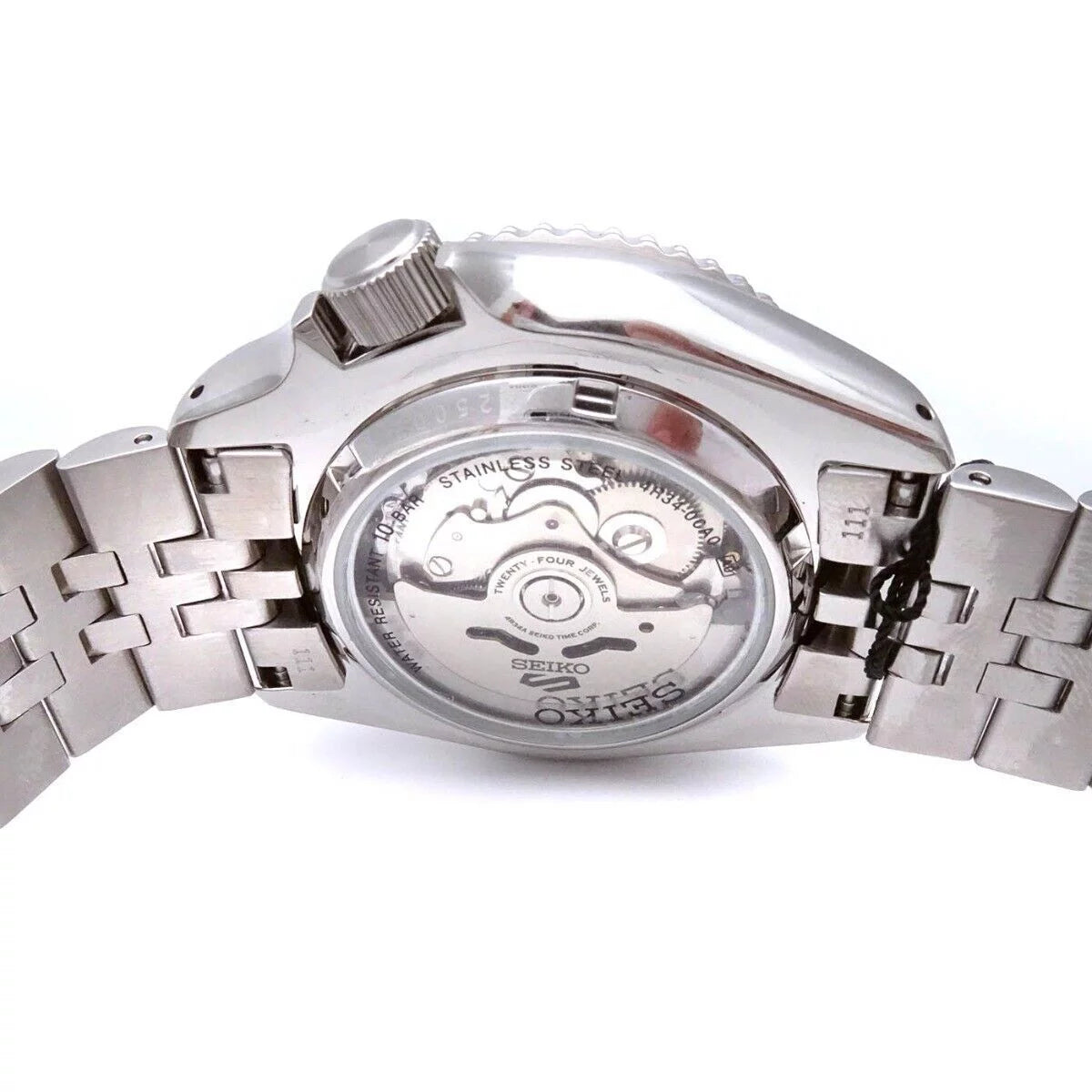 Black and Blue Bezel Watch D8388