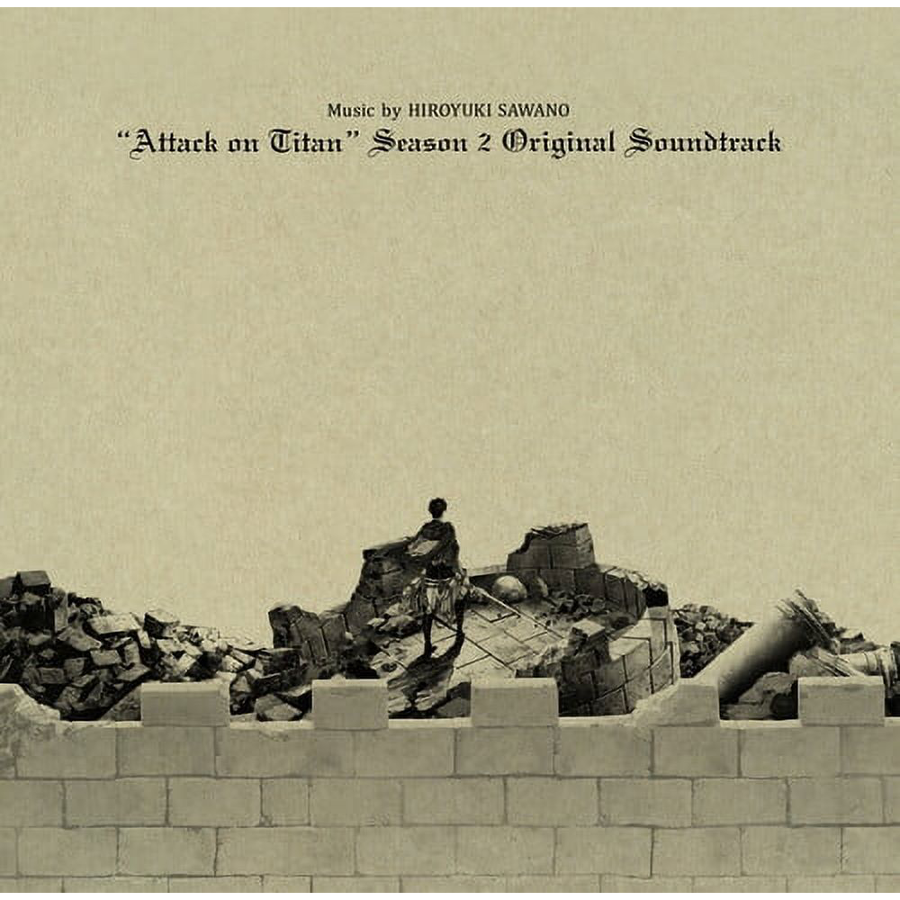 Attack on Titan Season 2 Soundtrack 3x LP Vinyl A656