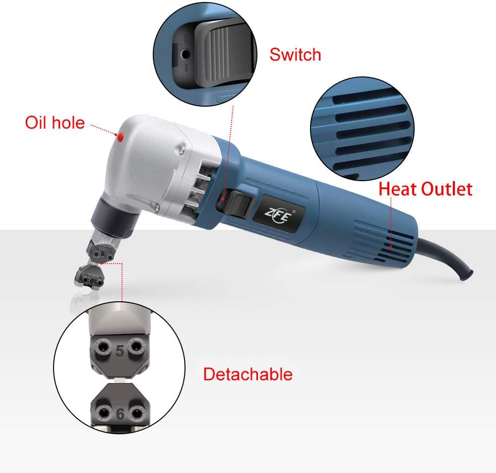 380W Electric Metal Nibbler for Cutting Stainless Steel Q137273